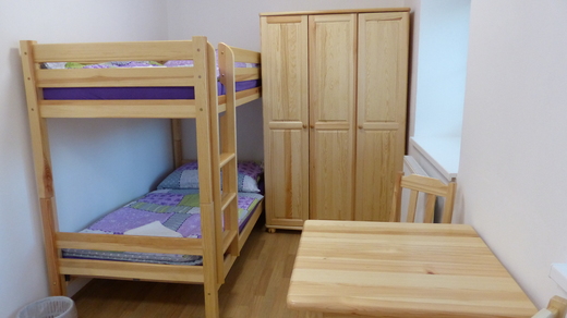 Čtyřlůžkový pokoj se sociálním zařízením